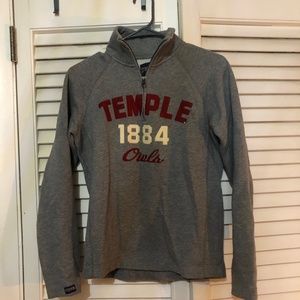 Temple zip sweater